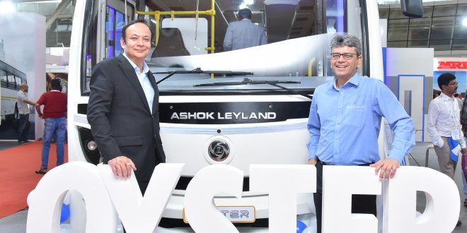 ashok, Leyland, launches, Oyster , India