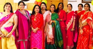 Gangaur festival celebrated by women wearing colorful clothes
